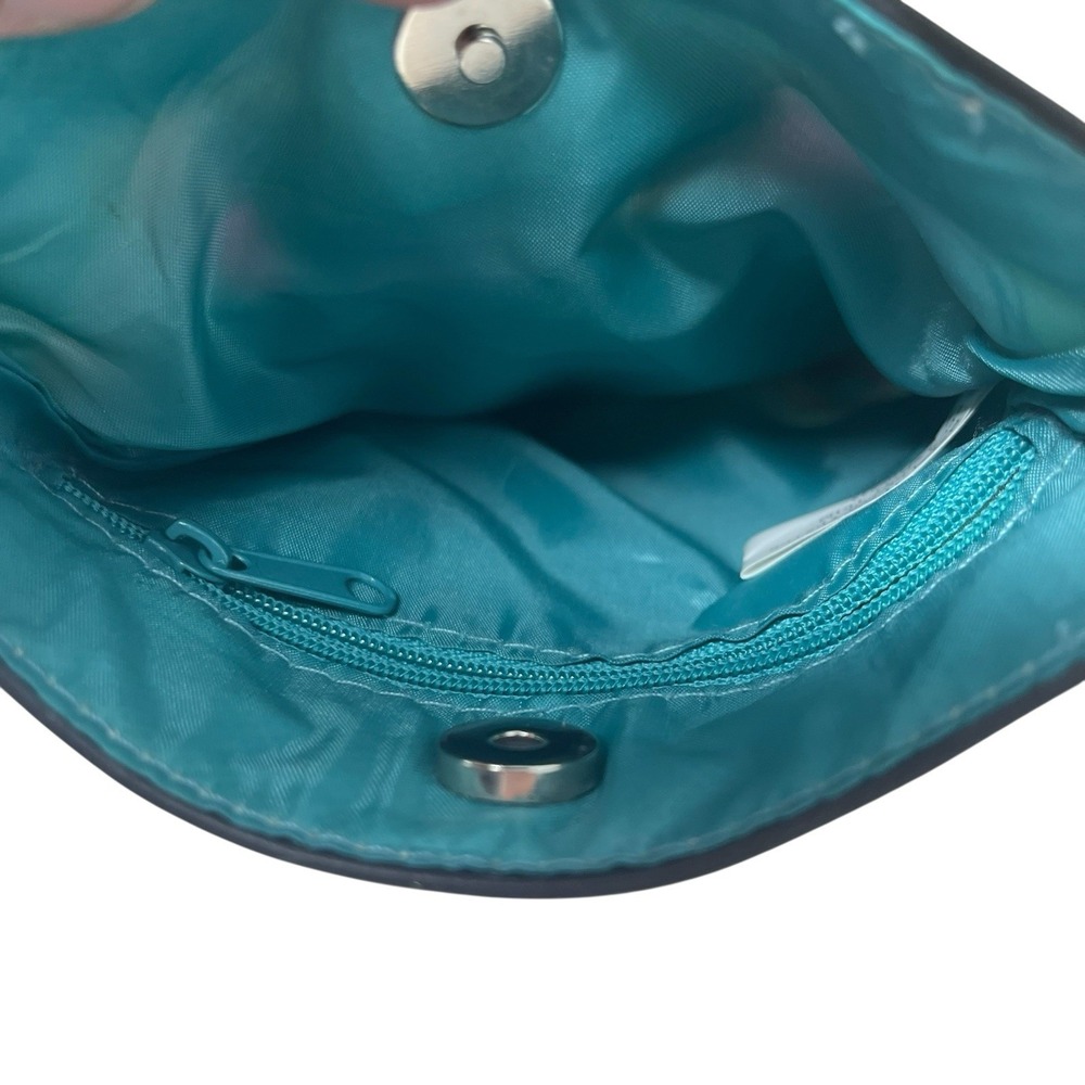 Lily Bloom Multicolor Geometric Mini Crossbody  Eco Friendly Recycled Fabric - Picture 6 of 8